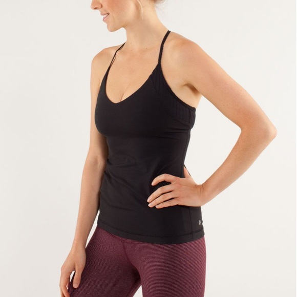 Lululemon Aphrodite Tank, Black, Sz 6 - Picture 10 of 10